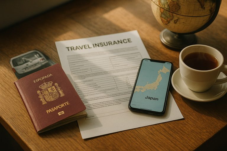 Los 7 mejores seguros de viaje para Japón con cobertura médica desde 500.000 € Los 7 mejores seguros de viaje para Japón con cobertura médica desde 500.000 €