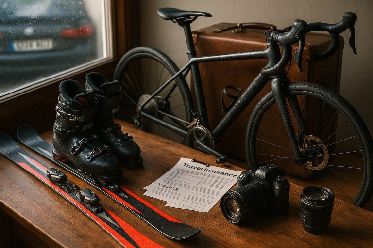 Los 5 mejores seguros de viaje con cobertura de equipaje deportivo y material técnico superior a 2.000 € Los 5 mejores seguros de viaje con cobertura de equipaje deportivo y material técnico superior a 2.000 €