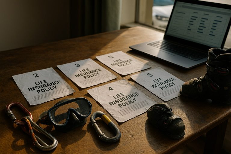 Top 5 seguros de vida con cobertura de deportes de riesgo (escalada, buceo y esquí fuera de pista) incluida sin sobreprima Top 5 seguros de vida con cobertura de deportes de riesgo (escalada, buceo y esquí fuera de pista) incluida si