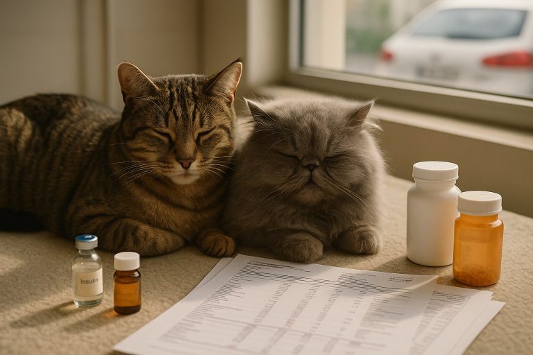Top 5 seguros para gatos con cobertura de enfermedades crónicas felinas (insuficiencia renal y diabetes) sin s
